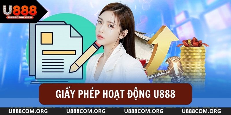 Giấy phép hoạt động U888 có thể bị giới hạn tùy vào quy định của từng quốc gia